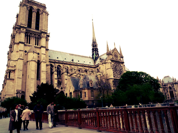 フランス・パリのノートルダム大聖堂