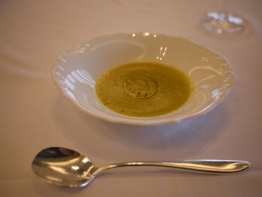 ソプラノの冷製スープ